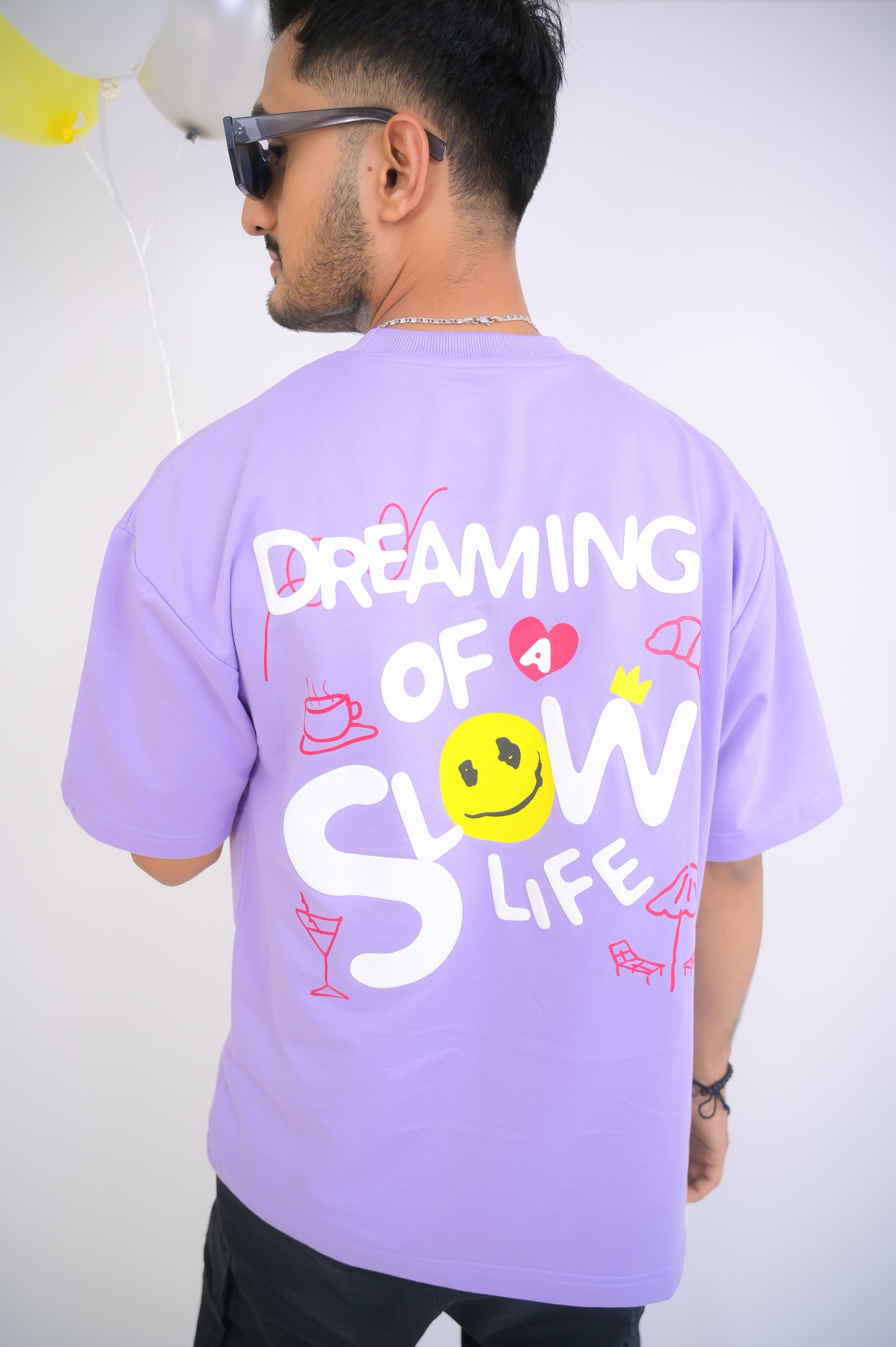 Slow Down Tee - Lavender